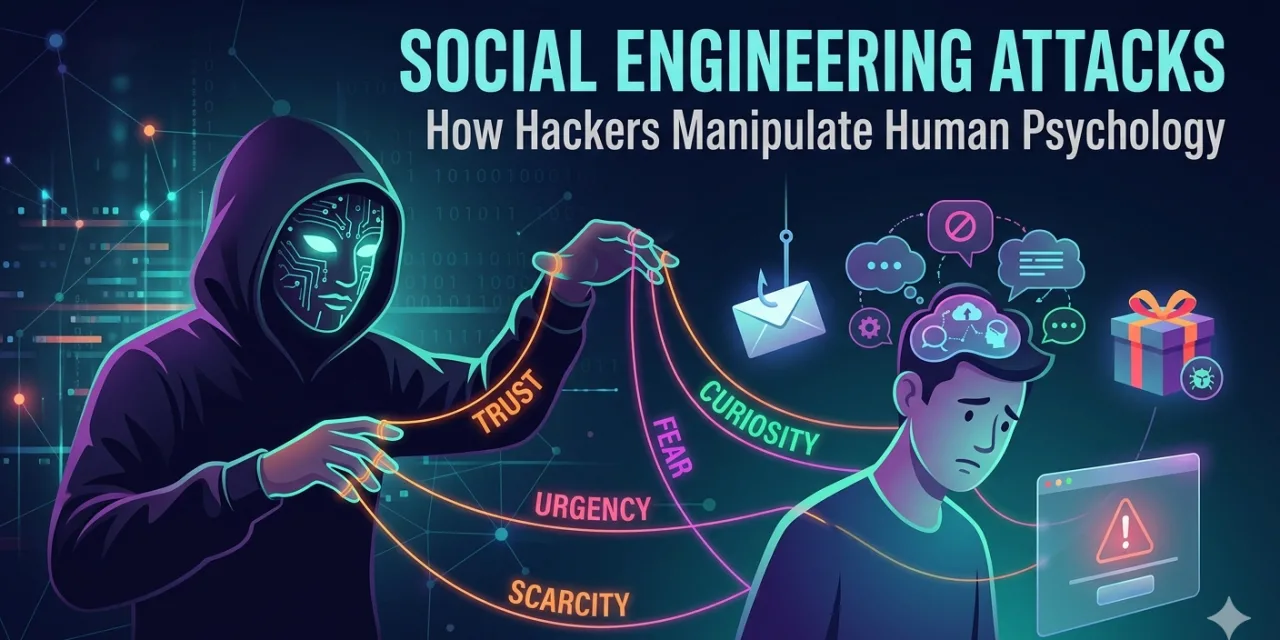 Social Engineering Attacks: How Hackers Manipulate Human Psychology